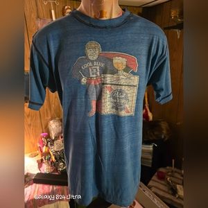 Vintage Pabst Blue Ribbon Man Tshirt